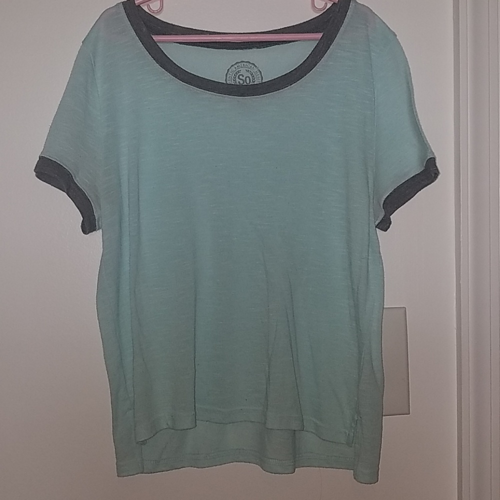 Blue t-shirt